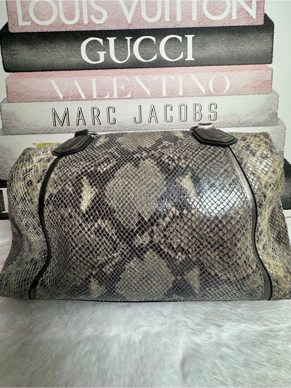 Coach Campbel Izzi Exotic Python Embossed - Picture 12 of 15